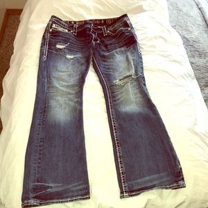 Rock revival bootcut jeans size 30 w/32” inseam